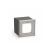 LED 18 SQ Lampada incasso quadrato inox 3000K