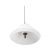 SAIGON OUT Lampada suspensione grigia/bianco opaco T70 cone cap