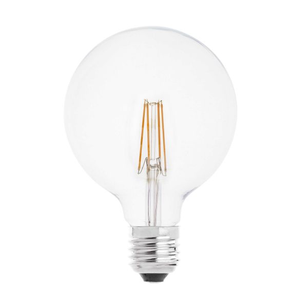 Lampadina GLOBO FILAMENTO LED E27 4W 2700K