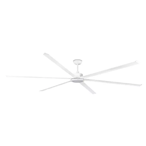 ROTTERDAM 30 XXL LED Ventilatore de soffitto bianco