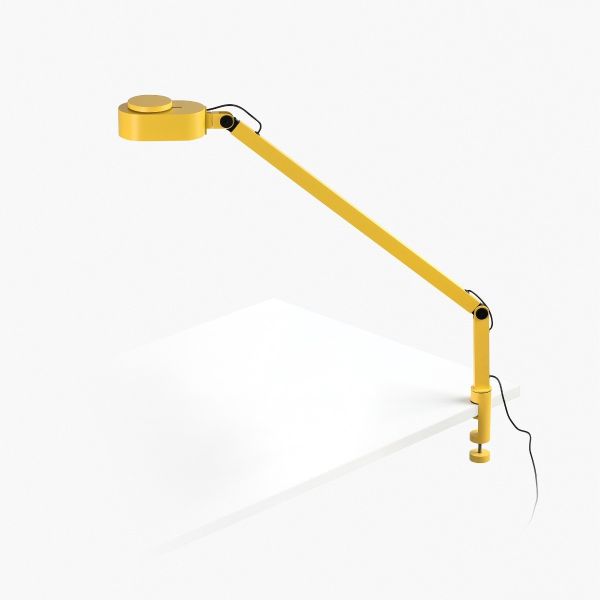 INVITING Lampada clip giallo