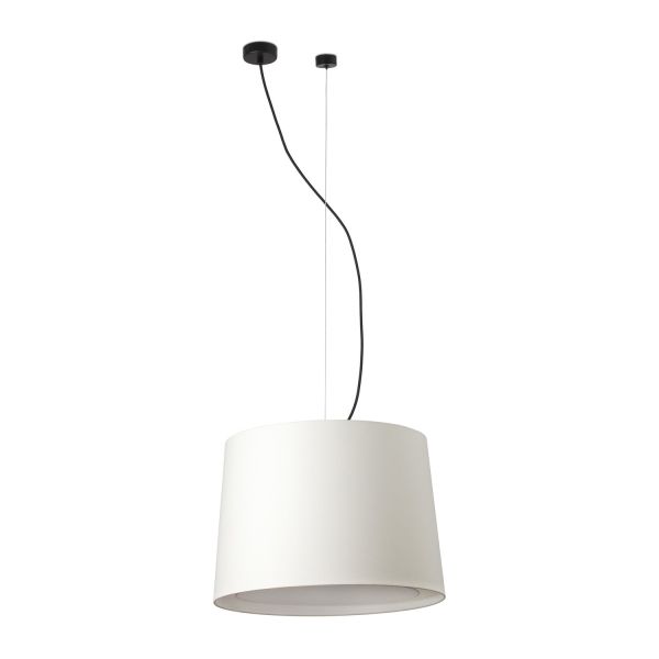 CONGA Lampada sospensione nera/beige ø450