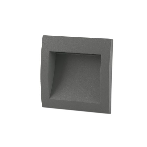 SEDNA SQ 90 Lampada incasso grigio scuro