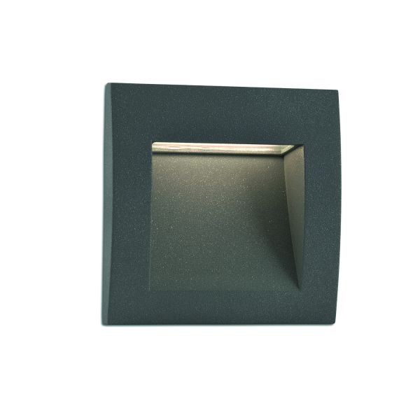 SEDNA SQ 140 Lampada incasso grigio scuro