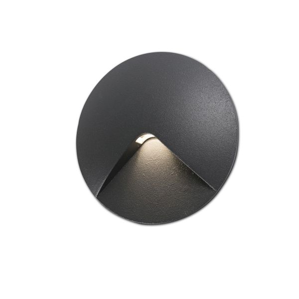 UVE Lampada incasso grigio scuro