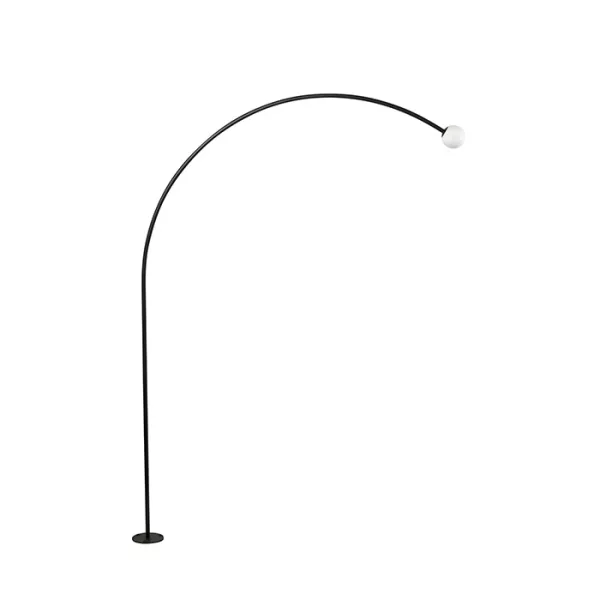 CUCA 1193 Lampada paletti muro nero 24V